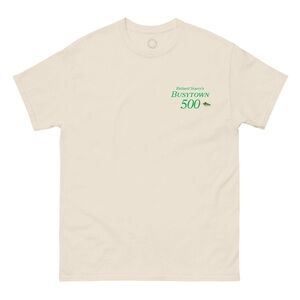 NWT Size Small Richard Scarry Busytown 500 Cream Graphic Tee